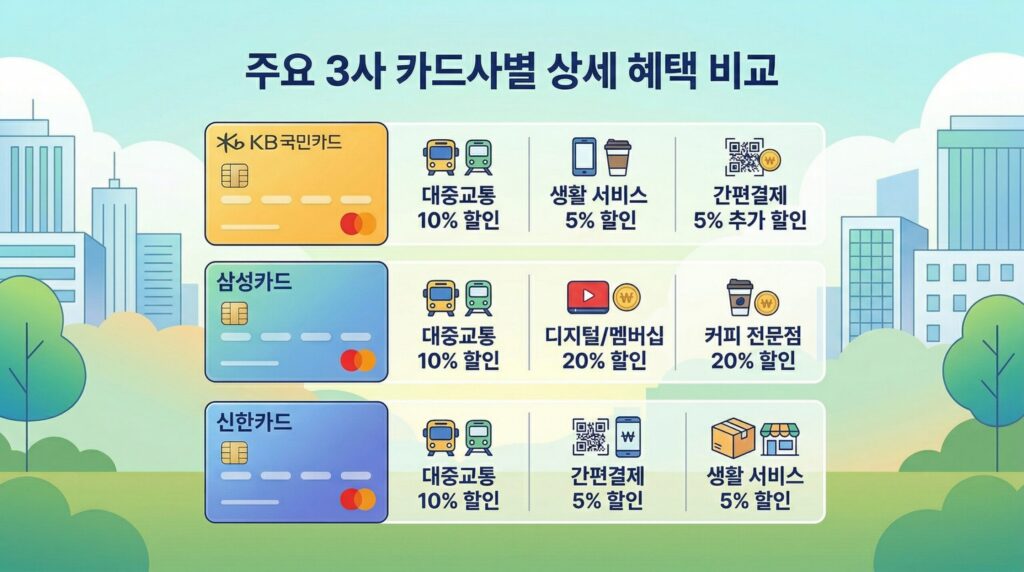 K-패스 2026년 카드사별 혜택