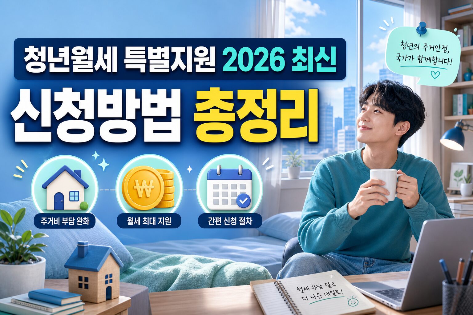 청년월세 특별지원 2026 최신 신청방법 총정리 썸네일